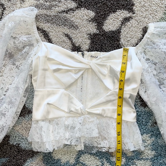 FOR LOVE AND LEMONS Lace top size Small - Picture 4 of 8